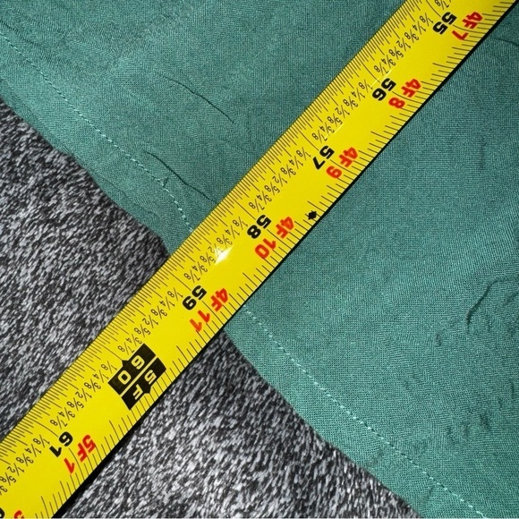 Matilda Jane Down In The Valley Maxi Dress Green Lace Trim Sleeveless Women Sz L - Picture 12 of 12